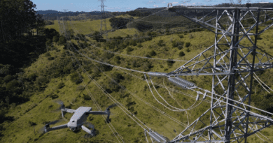 Inspeção de infraestrutura por drone