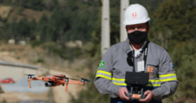Uso de drones para inspeção de redes de energia