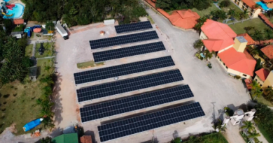 Resort catarinense investe em carport solar