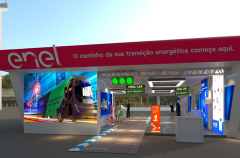 Enel Brasil promove transição energética durante corrida de carros