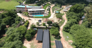 Projeto fotovoltaico em rede de hotéis