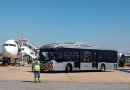 Ônibus elétrico no Aeroporto de Goiânia